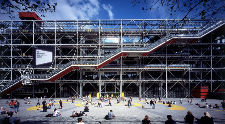  Centre Pompidou is one of his notable buildings. Photo courtesy of Rogers Stirk Harbour plus Partners